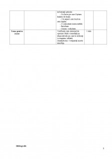 Plan didactic - Caracteristici ale sistemului de operare - Pagina 5
