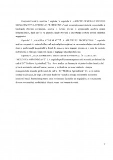 Managementul stresului profesional în cadrul organizațiilor - BC Moldova Agroindbank SA - Pagina 5
