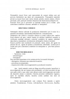 Noțiuni generale HACCP - Pagina 3