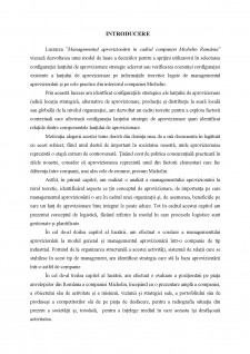 Managementul aprovizionării în cadrul companiei Michelin România - Pagina 4