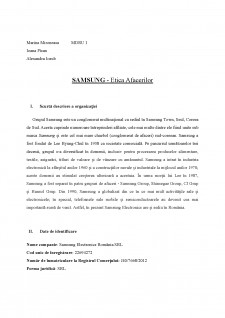 Samsung - Etica Afacerilor - Pagina 1