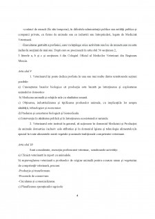 Codul deontologic al medicilor veterinari din Regiunea Murcia - Spania - Pagina 4