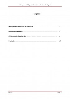 Managementul de proiect în cadrul realizării unei autogări - Pagina 2