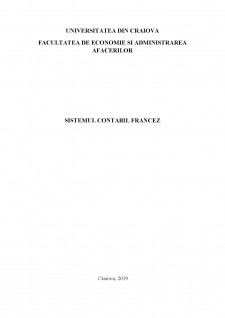 Sistemul contabil francez - Pagina 1