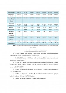 Analiza evoluției indicatorilor din bilanțul contabil pentru banca SEB din Suedia - Pagina 5