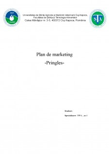 Plan de marketing - Pringles - Pagina 1