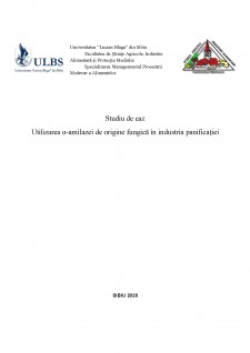 Utilizarea alfa-amilazei de origine fungică în industria panificației - Pagina 1
