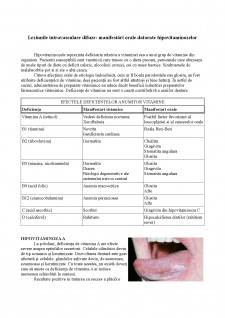 Leziunile intravasculare difuze - manifestări orale datorate hipovitaminozelor - Pagina 2