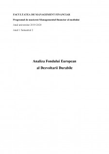 Analiza fondului european al dezvoltării durabile - Pagina 2