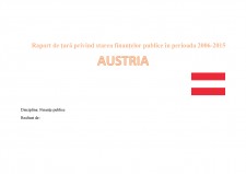 Raport privind starea finanțelor publice în Austria din perioada 2006-2015 - Pagina 1