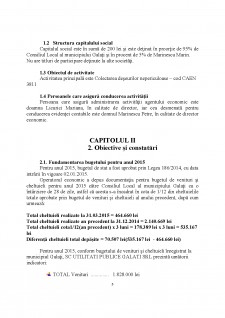 Analiza situației financiare a SC Utilitati Publice Galati SRL - Pagina 5