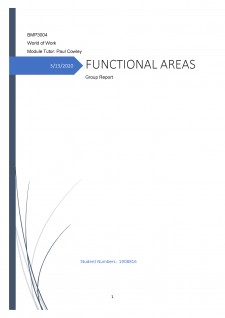 Functional areas - Pagina 1