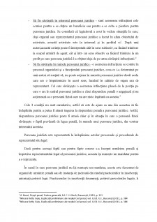 Procedura privind tragerea la răspundere penală a persoanei juridice - Pagina 3