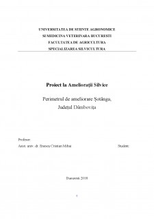 Perimetrul de ameliorare Șotânga, Județul Dâmbovița - Pagina 1