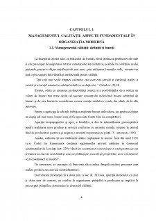 Implementarea unui sistem de managementul calității după seria de standarde ISO 9000 - Studiu de caz la Unilever SA - Pagina 4