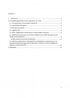 Implicații ale directivelor europene în domeniul asigurărilor non-viață - Pagina 2