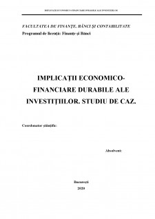 Implicații economico-financiare durabile ale investițiilor - Pagina 1