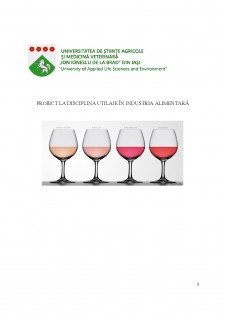Linia tehnologică pentru obținerea vinului rose demisec și dulce - Pagina 1