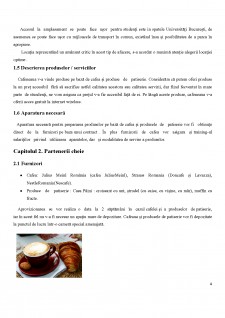 Plan de afaceri San Andreeas Coffee - Pagina 4