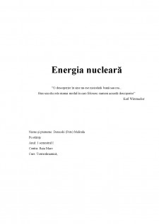 Energia nucleară - Pagina 1
