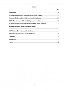 Raport privind stagiul de practică de inițiere - Fabricarea produselor lactate S.R.L. Lapmol - Pagina 2