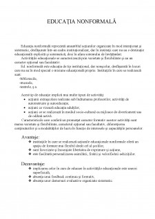Forme și țipuri de educație - Relația dintre educația formală, nonformală și informală - Pagina 4