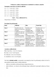 Test de evaluare sumativă (clasa a II-a) - Pagina 2