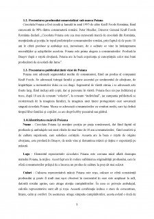 Studiu de marketing cantitativ și calitativ privind comportamentul de consum - Ciocolata Poiana - Pagina 4