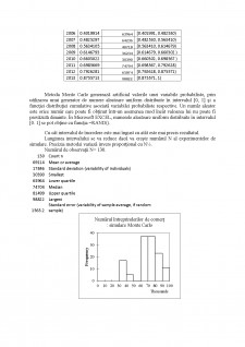 Estimarea prin simulare a unor indicatori economici și tehnici folosind metoda Monte Carlo - Pagina 5