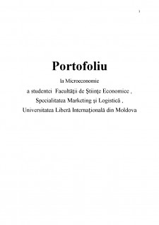 Portofoliu Microeconomie - Pagina 1