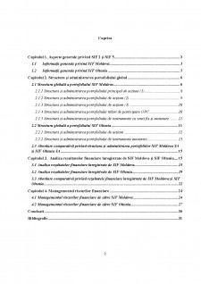 Analiza structurii portofoliilor pentru Societățile de Investiții Financiare - Abordare comparativă ȘIF 2 și ȘIF 5 - Pagina 2