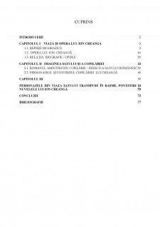 Monografia satului în opera lui Ion Creangă - Pagina 1