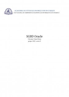 SGBD Oracle csie - Pagina 1