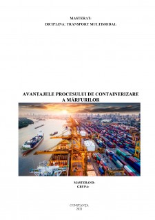 Avantajele procesului de containerizare a mărfurilor - Pagina 1