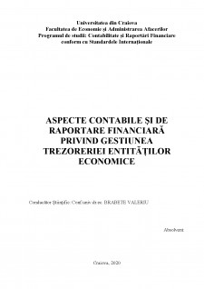 Aspecte contabile și de raportare financiară privind gestiunea trezoreriei entităților economice - Pagina 2