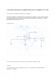 Proiectarea unui Amplificator mono de 1 Watt (LM386) ACM - Pagina 2