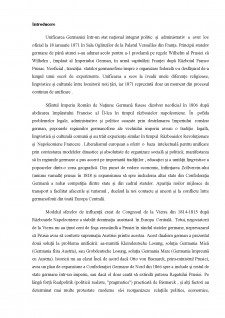 Diplomația lu Otto von Bismark în procesul de unificare a Germaniei - Pagina 2