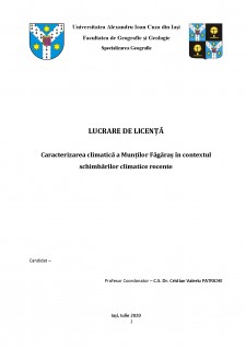 Caracterizarea climatică a Munților Făgăraș în contextul schimbărilor climatice recente - Pagina 2