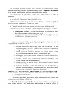 Curtea penală internaționala - Rolul și valoarea activităților acesteia - Pagina 5