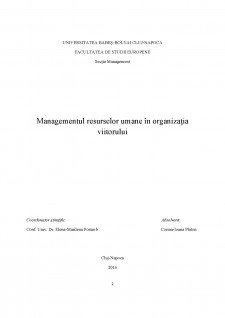 Managementul resurselor umane în organizația viitorului - Pagina 2