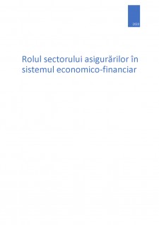 Rolul sectorului asigurărilor în sistemul economico-financiar - Pagina 1