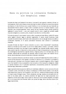 Izvoarele formale ale dreptului român - Pagina 1