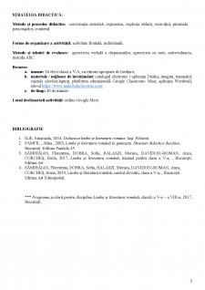 Proiect didactic narativul literar - zâna munților - Pagina 2
