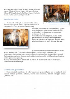 Strategii pentru valorificare turistică a geomorfositului carstic - peștera cu cristale din mina Farcu - Pagina 4
