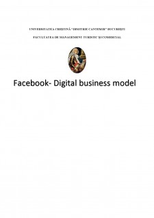 Facebook digital business model - Pagina 1