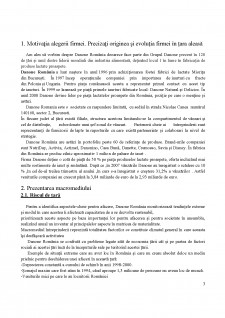 Analiza Economico Financiară Danone Productie si Distributie Produse Alimentare S.R.L - Pagina 3