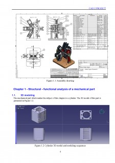 3D modelling and structural-functional analysis of the cylinder part from the 6 cylinders radial engine assembly. - Pagina 4