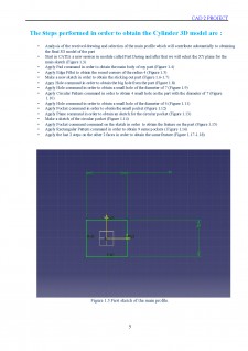 3D modelling and structural-functional analysis of the cylinder part from the 6 cylinders radial engine assembly. - Pagina 5