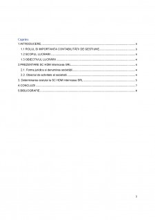 Determinarea costului la SC HDM Interncasa SRL - Pagina 2