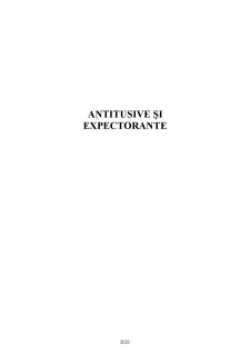 Antitusive și expectorante - Pagina 1